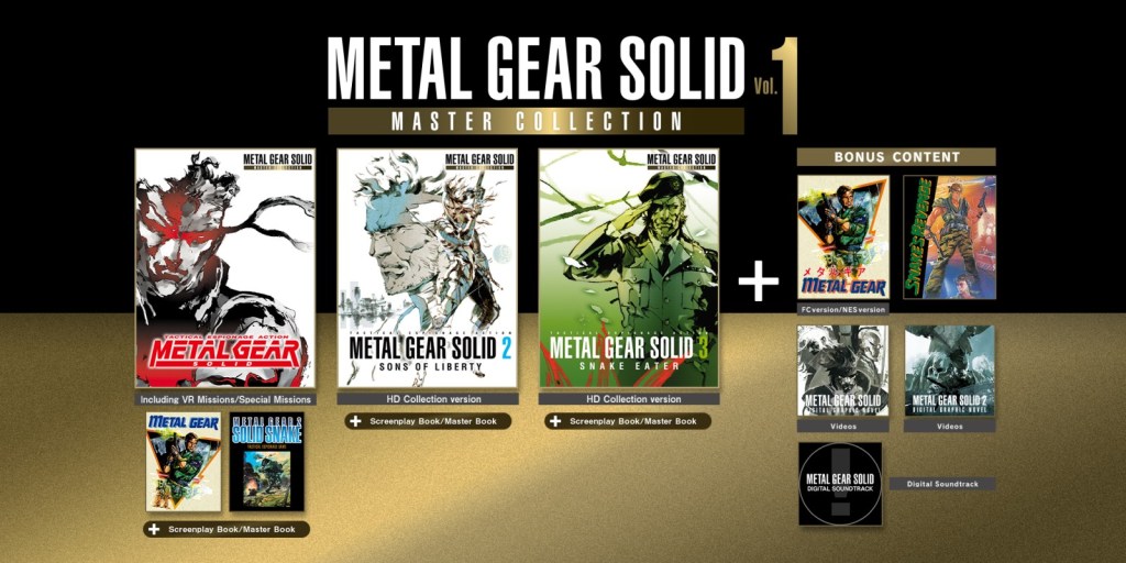 Metal Gear Solid Master Collection Volume 1 - Video Game Releases in October 2023
