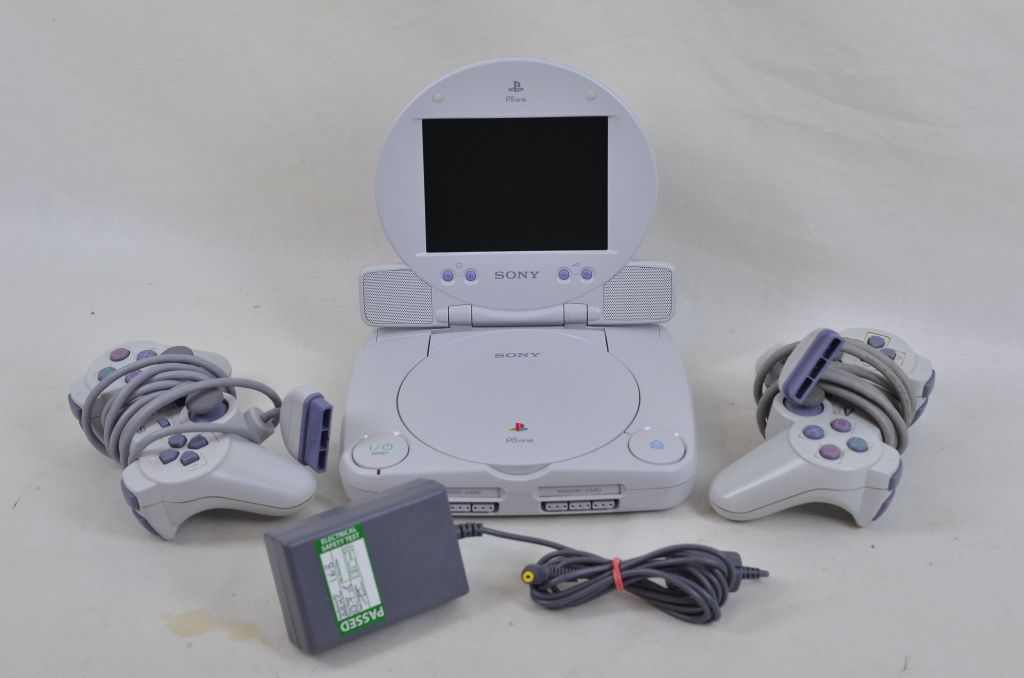 PSOne with LCD Screen